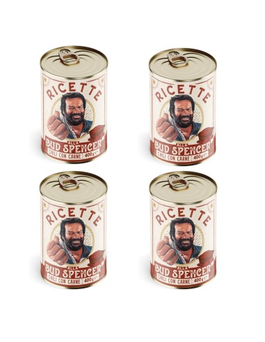 Ricette alla Bud Spencer - Chili con Carne - 4 Lattine da 400gr
