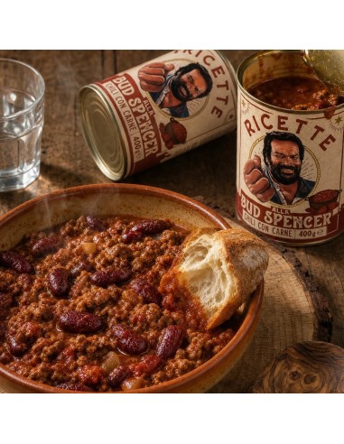Ricette alla Bud Spencer - Chili con Carne - 4 Lattine da 400gr