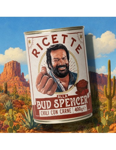 Ricette alla Bud Spencer - Chili con Carne - 4 Lattine da 400gr