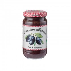 Le Conserve Della Nonna - Patè di Olive Nere - Barattolo da 190gr - Salse e Spezie