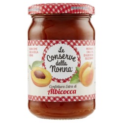 Le Conserve Della Nonna - Confettura Extra di Albicocche - Barattolo da 340gr - Salse e Spezie
