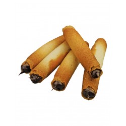 Biscotti Artigianali Fimardolci Sigaretta Nocciola e Cacao - Vassoio da 1,5 kg - Biscotti e Fette Biscottate