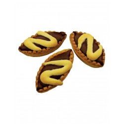 Biscotti Artigianali Fimardolci Barchette Nocciola e Cacao - Vassoio da 1,5 kg - Biscotti e Fette Biscottate