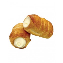 Biscotti Artigianali Fimardolci Cannolino Sfoglia Cioccolato al Latte - Vassoio da 1,5 kg - Biscotti e Fette Biscottate