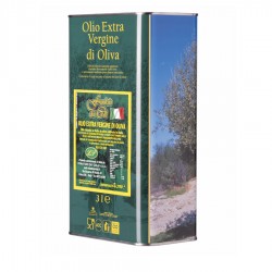 Olio Extravergine di Oliva Frantoio del Colle Latta da 3 Litri  - Olio Aceto e Sale