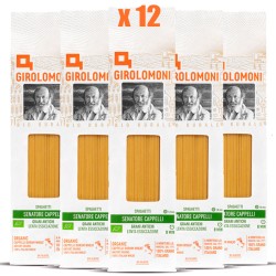 Pasta GIROLOMONI Spaghetti Senatore Cappelli Bio - 12 confezioni da 500gr