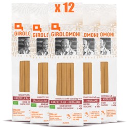 Pasta GIROLOMONI Spaghetti Bio Semintegrali Grano Khorasan Graziella Ra - 12 confezioni da 500gr