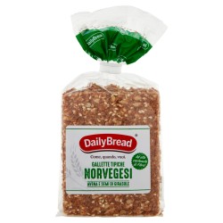 Gallette Norvegesi Segale Integrale con Semi di Girasole DailyBread - 220gr - Pane Confezionato
